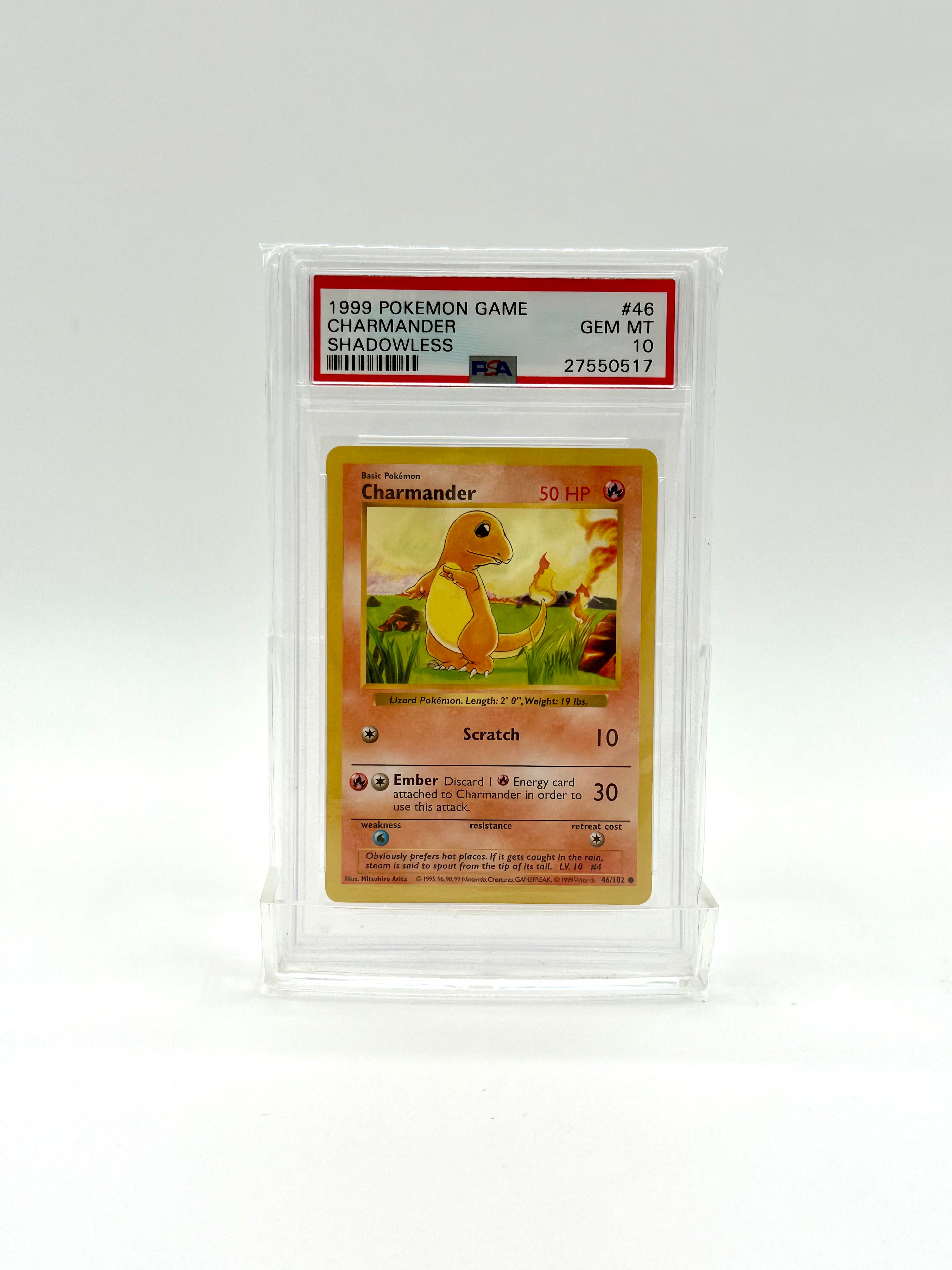 Pokemon Charmander PSA 10